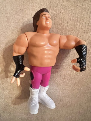 WWF Hasbro Brutus “The Barber” Beefcake figure used, vintage loose