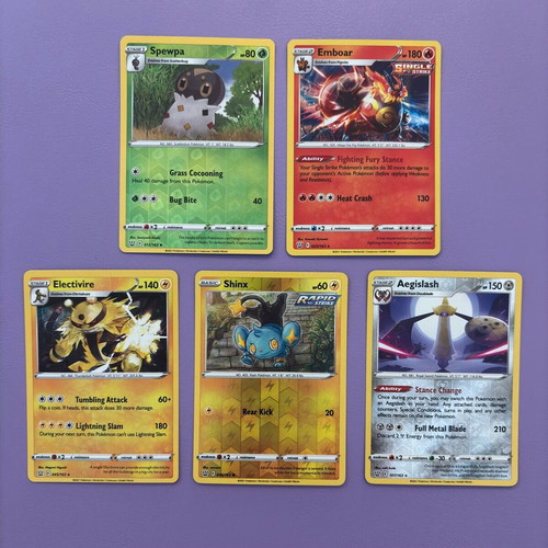 Pokémon Battle Styles lot of 37 cards new