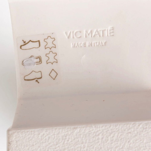 Vic Matie white soft leather boots new, size 37