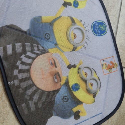 Minions folding car sun shades set of 4 new