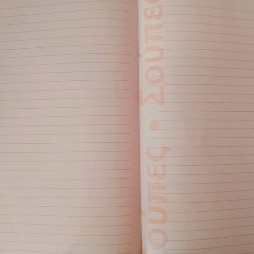 Recipe notebook used with Christmas theme