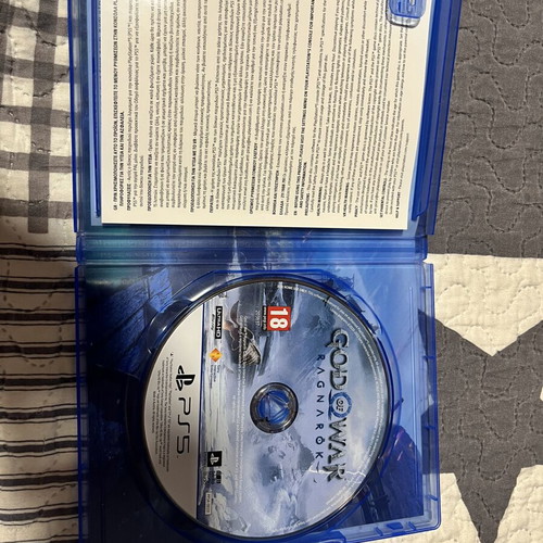 God of War Ragnarok PS5 game like new