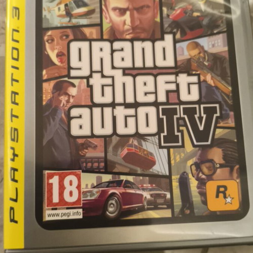 Grand Theft Auto IV PS3 game