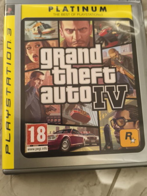 Grand Theft Auto IV PS3 game