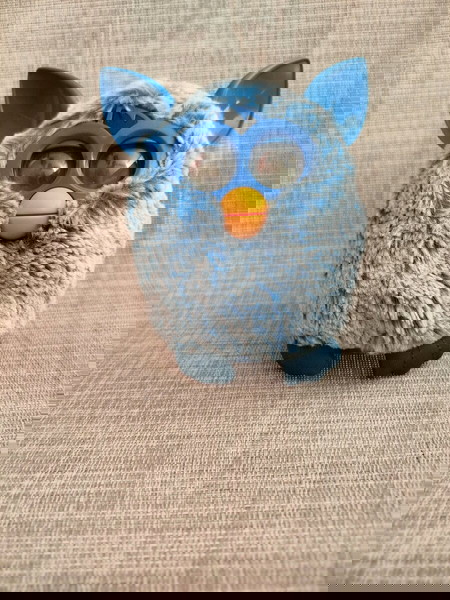 2012 Blue Interactive Electronic Furby - Hasbro, 15 cm
