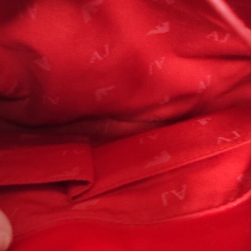 Armani Jeans handbag like new, red