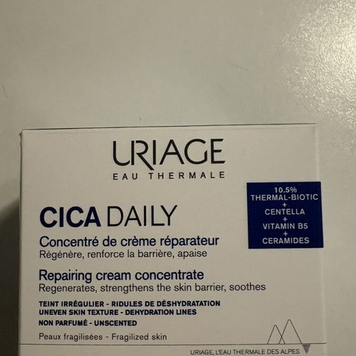 Uriage Cica Daily Repairing Cream Concentrate 50ml new