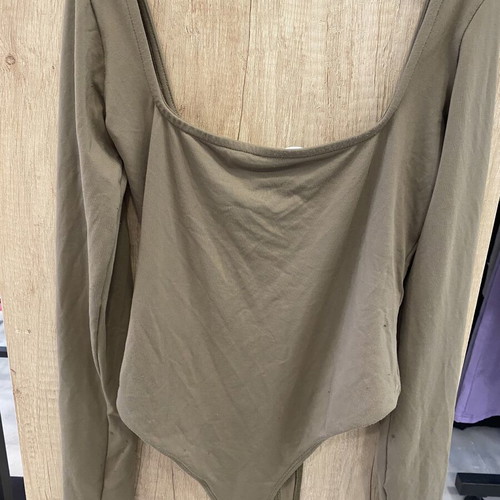 Zara bodysuit size S like new, green