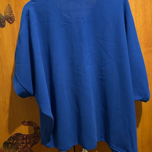 Blue blouse like new, size L / 40 / 12