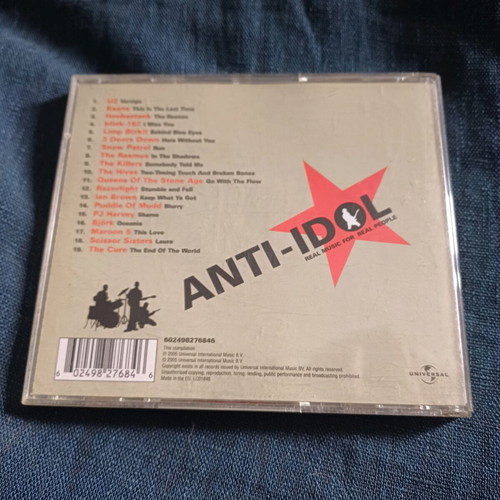 Anti-Idol Real Music for Real People CD used, rock