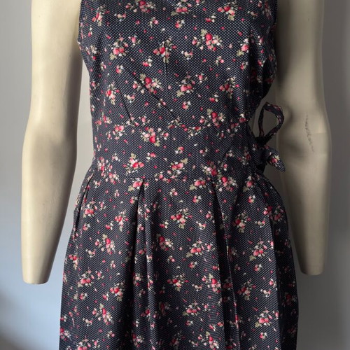 Anel summer dress like new, size L 40 12, blue multicolor