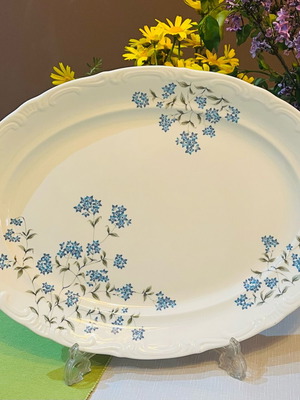 Μεγάλη συλλεκτική πιατέλα Pontesa Ironstone Spain vintage σαν καινούργιο