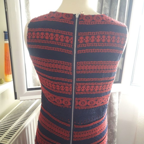 Jus d'orange dress new, size L, crochet knit