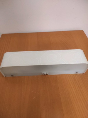 Globo Lighting Glass Bathroom Wall Light with Switch new
