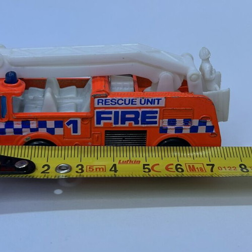 Matchbox 1981 Snorkel πυροσβεστικό όχημα με σκάλα