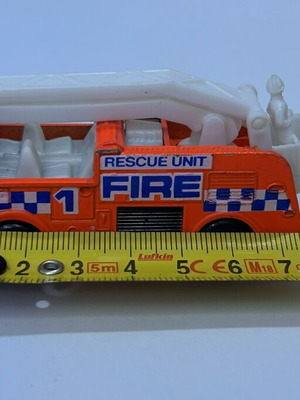 Matchbox 1981 Snorkel πυροσβεστικό όχημα με σκάλα