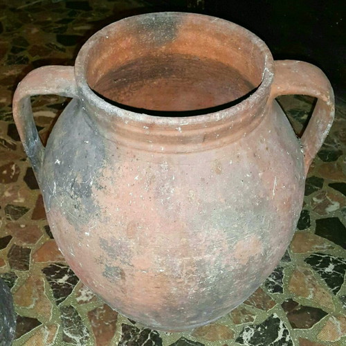 Vintage pot used, rare, height 36cm