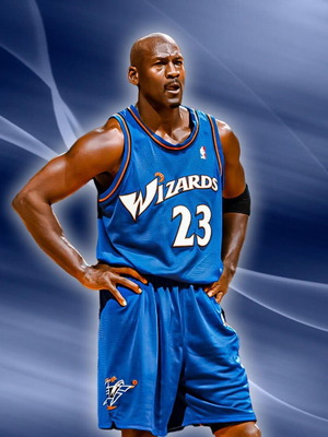 Φανέλα NBA Washington Wizards Michael Jordan #23 σαν καινούργιο, αυθεντική Champion XL