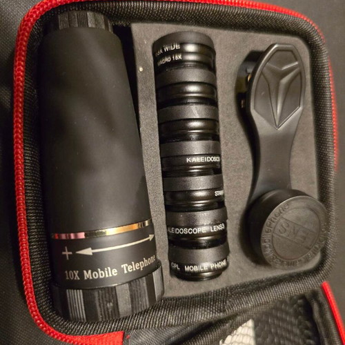 Apexel 10-in-1 Phone Lens Kit APL-10XDG9 new