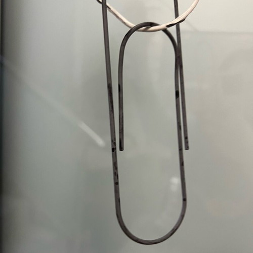 Vintage large paper clips new, pack of 2