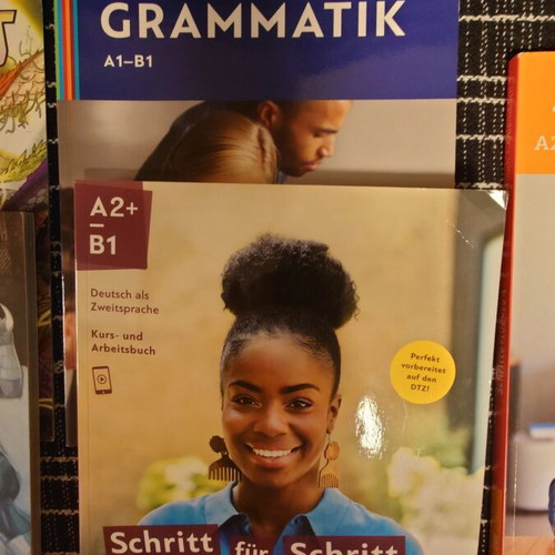 German Language Learning Books like new, A2 to B1 with Grammar and Comics