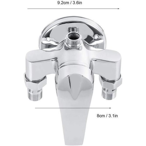 Topincn mixer valve like new for hot and cold water, bathroom shower