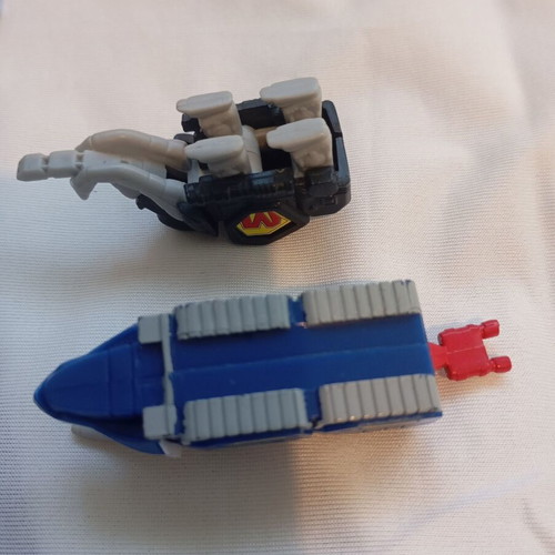 Vintage Mighty Morphin Power Rangers Mini Figures used, Mastodon & Triceratops Zords