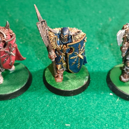 Warhammer Age of Sigmar painted miniatures set 6, 3 various miniatures new