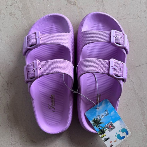 L&L women's slippers new, size 38, purple