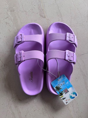 L&L women's slippers new, size 38, purple
