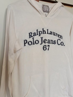 Μπλούζα Ralph Lauren μεταχειρισμένη, άσπρη, μέγεθος L
