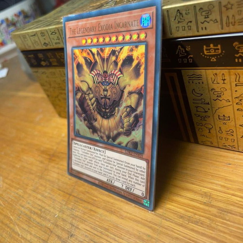 The Legendary Exodia Incarnate Yu-Gi-Oh! card near mint