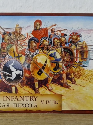 Zvezda Greek Infantry 1:72 model kit like new