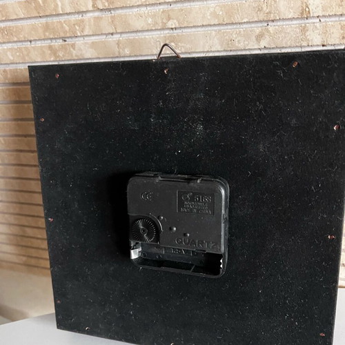 Wall clock new, comes in box with battery gift
