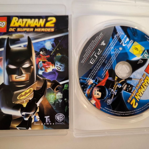 Lego Batman 2 DC Super Heroes PS3 game used, very good condition