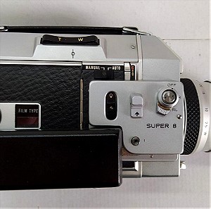Vintage κινηματογραφική μηχανή λήψης Canon Super 8 Auto Zoom 814