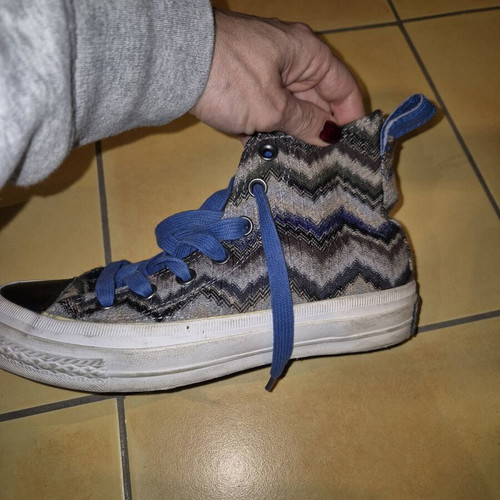 All Star Chuck Taylor x Missoni sneakers like new, size 37, blue