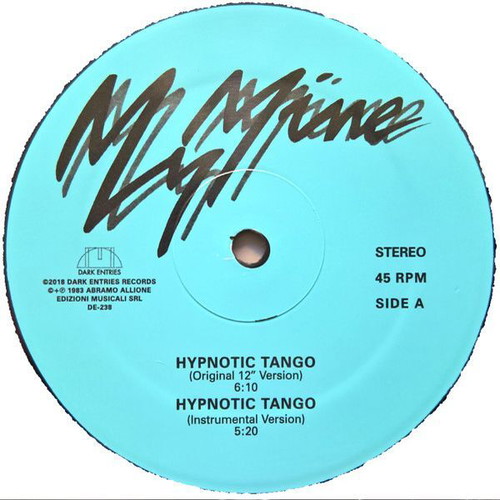 My Mine Hypnotic Tango vinyl record new, electronic