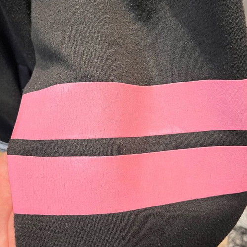 Pink Woman college jacket used, black, size M