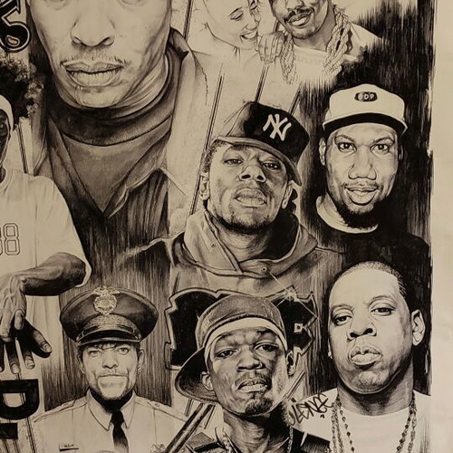 Rap Gods giant poster like new