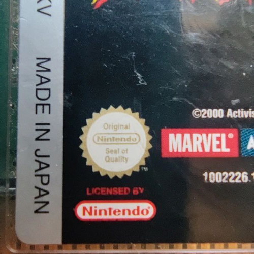 Spider-Man game for Nintendo Game Boy Color used cartridge