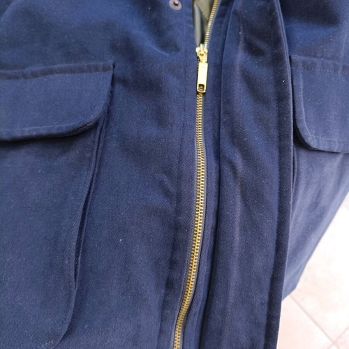 Marson's Vintage Style Men's Coat Size XXL Blue Like New