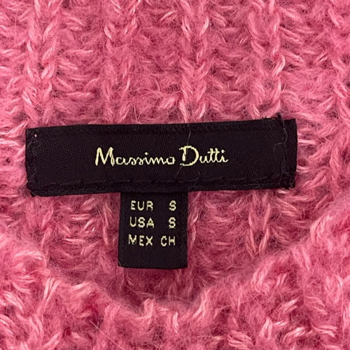 Massimo Dutti wool knit size small like new, pink