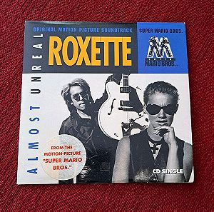 ROXETTE - ALMOST UNREAL CD SINGLE - SUPER MARIO