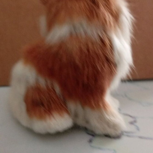 Decorative cat 10 cm, like new, 1980s