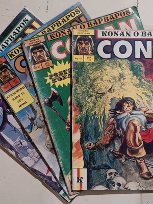 Conan the Barbarian used bundle of 4 comics