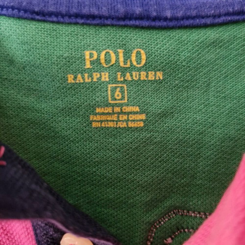 Polo Ralph Lauren short-sleeve shirt for boy size 6 like new