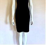  RALPH LAUREN Φόρεμα από ΜΑΥΡΟ ΒΕΛΟΥΔΟ - Cocktail Dress - Size SMALL / X-SMALL