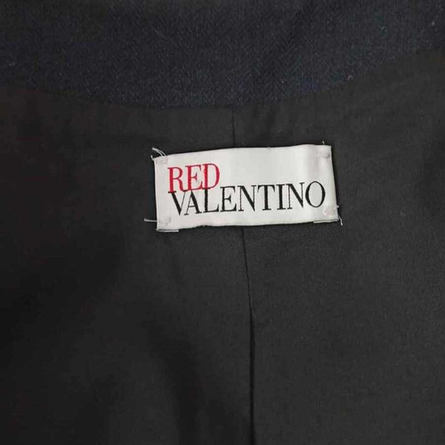 Valentino Red blue 3/4 sleeve coat like new, size 42