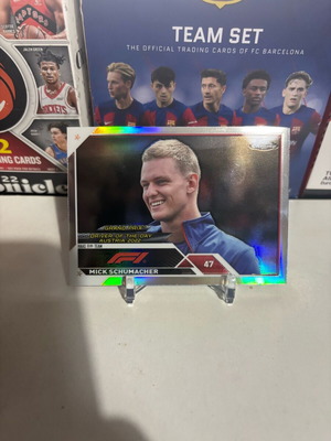 Topps Chrome F1 Mick Schumacher Silver Refractor нов